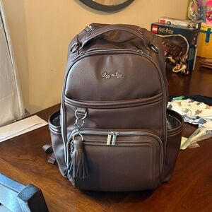 Itzy Ritzy Chocolate Brown Backpack